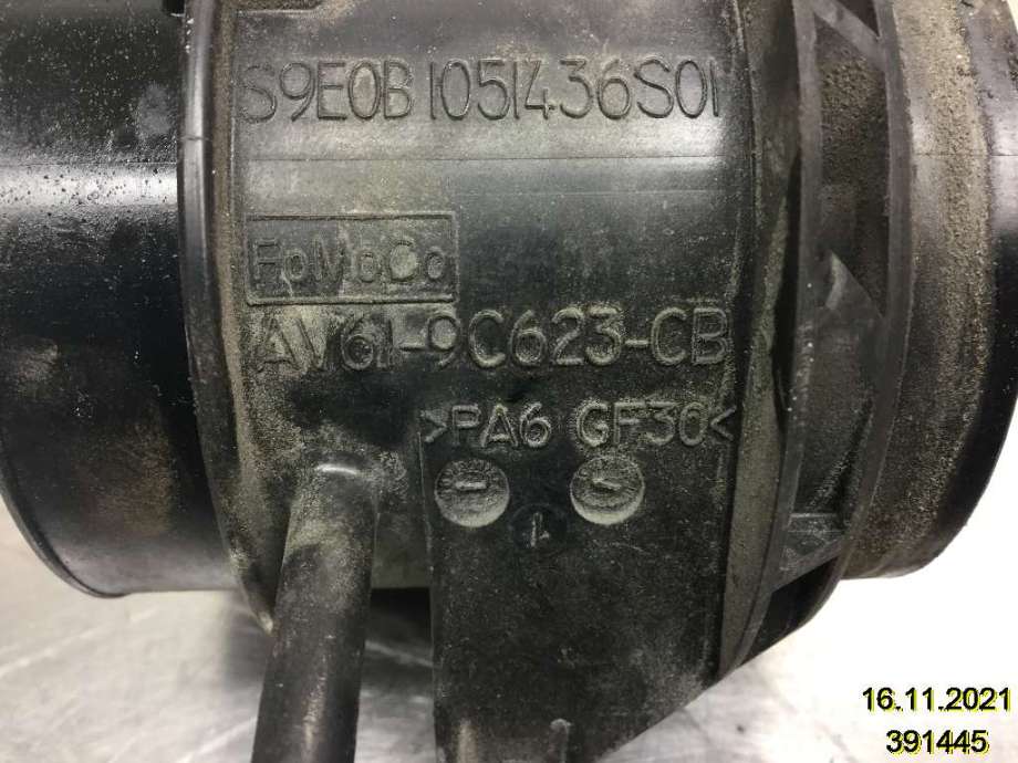 Luftmengde/luftmassemåler til Ford C-Max 2010-2015 (Type II, Fase 1)  (FORD|7M51-12B579-BB|AV61-9C623-CB|)