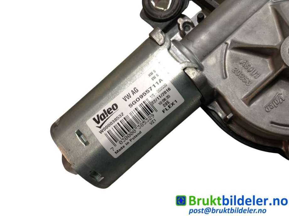 Viskermotor bakrute til VW Golf VII 2017-2020 (Fase 2) (VOLKSWAGEN|5G0 955 711 A|W000038532|)
