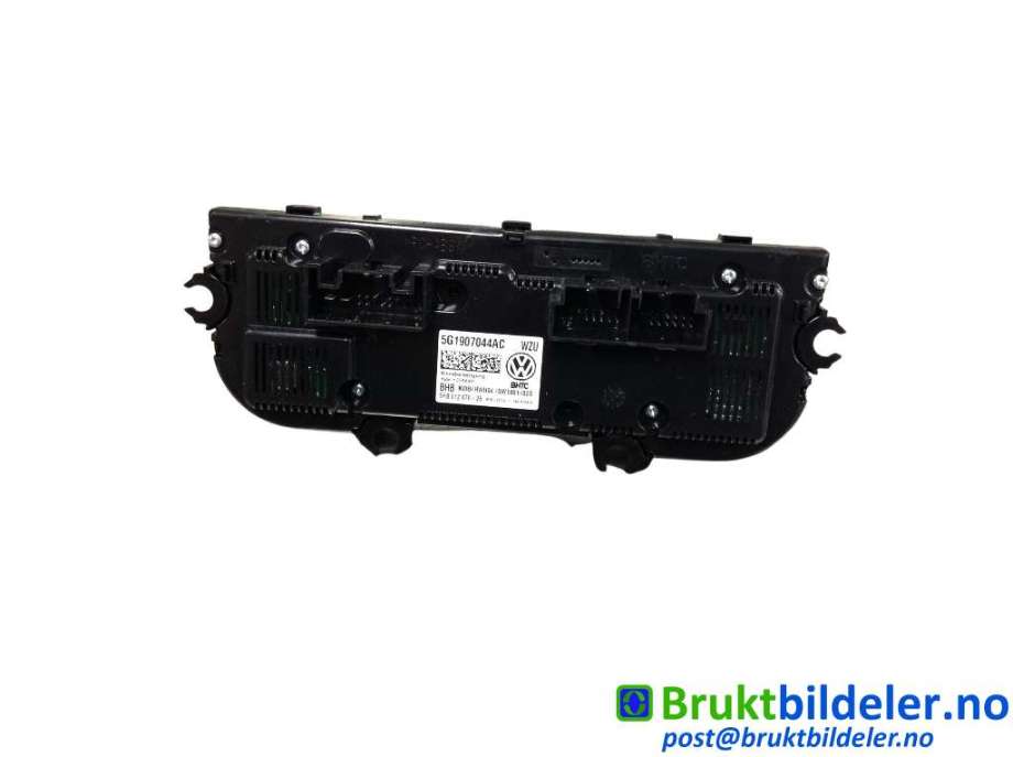Varmeapparat betjening til VW Golf VII 2017-2020 (Fase 2) (VOLKSWAGEN|5G1 907 044 AC|5HB 012 670-26|)
