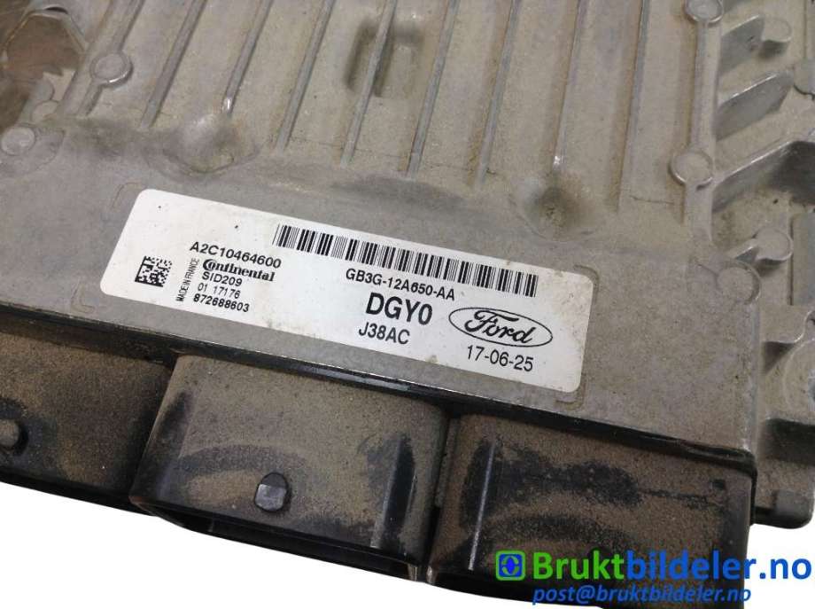 Styreenhet motor til Ford Ranger / Ranger Raptor 2015-2022  (FORD|GB3G-12A650-AA|A2C10464600|)