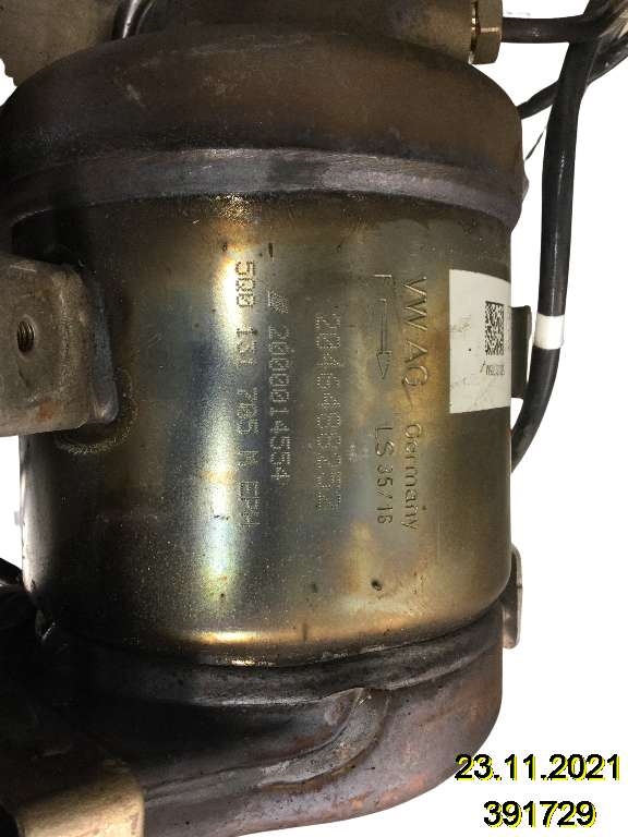 Partikkelfilter til VW Golf VII 2017-2020 (Fase 2)  (VOLKSWAGEN|5Q0 131 701 S||04L 131 765 BR)