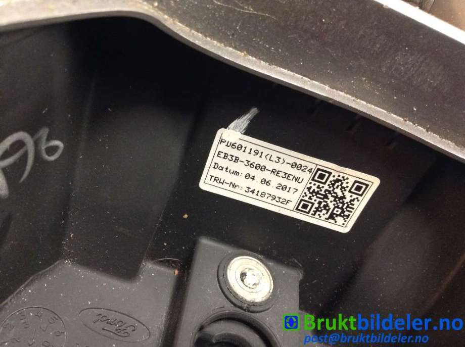 Ratt til Ford Ranger / Ranger Raptor 2015-2022  (FORD|EB3B-3600-RE3ENU|34187932F|)