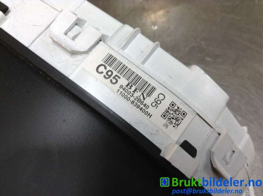 Instrumentpanel til Hyundai Santa Fe 2006-2009 (Type II, Fase 1)  (HYUNDAI|94003-2B640|11000-839400H|)
