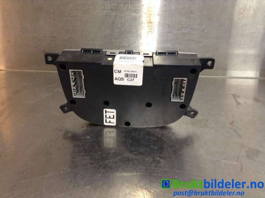 Varmeapparat betjening til Hyundai Santa Fe 2006-2009 (Type II, Fase 1)  (HYUNDAI|97250-2B431||6HBH-18C612-TM)