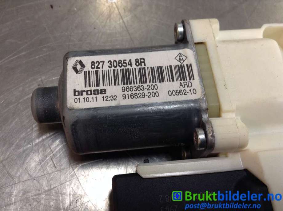 Ruteheis høyre bak til Renault Megane 2009-2016 Type III  (RENAULT|827306548R|966363-200|)