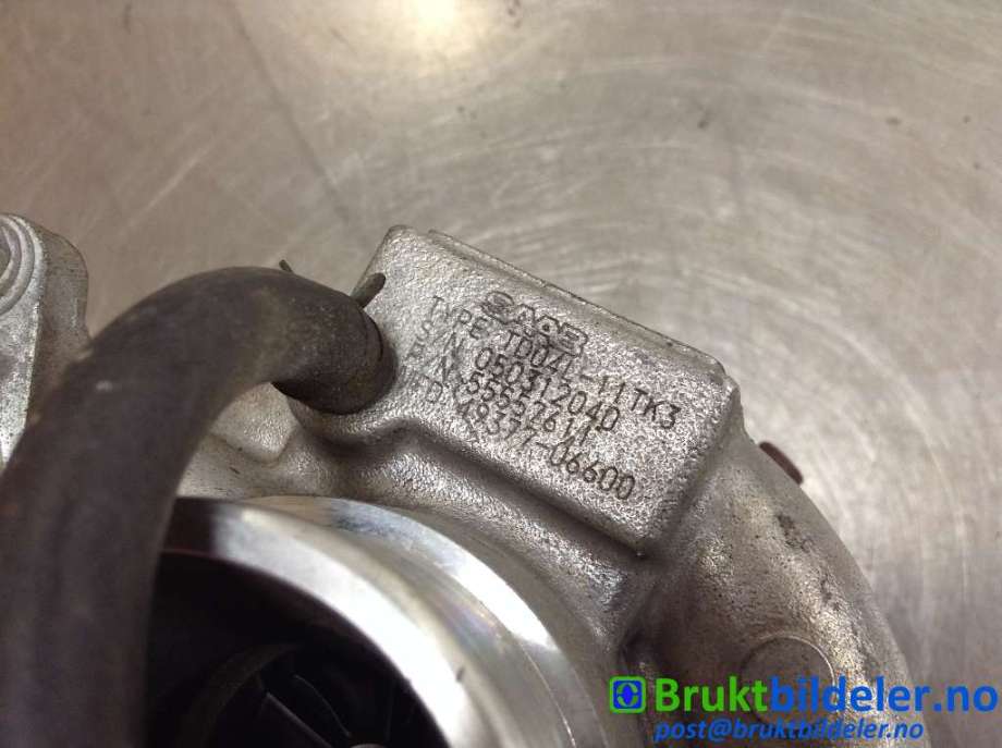 Turbo til Saab 9-3 2003-2007 (Type II, Fase 1) (SAAB|55557611|TD041-11TK3|49377-06600)