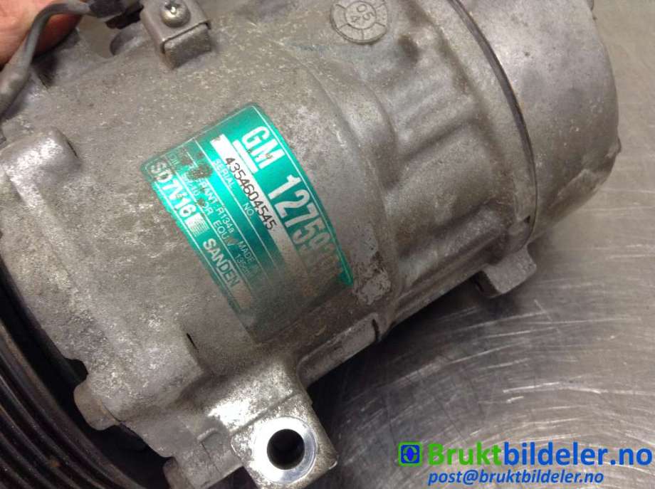 Aircondition kompressor til Saab 9-3 2003-2007 (Type II, Fase 1)  (SAAB|12759394|4354604545|)