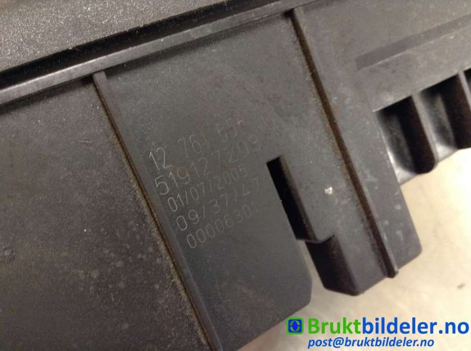 Sikringsboks til Saab 9-3 2003-2007 (Type II, Fase 1)  (SAAB|12761555|519127203|)