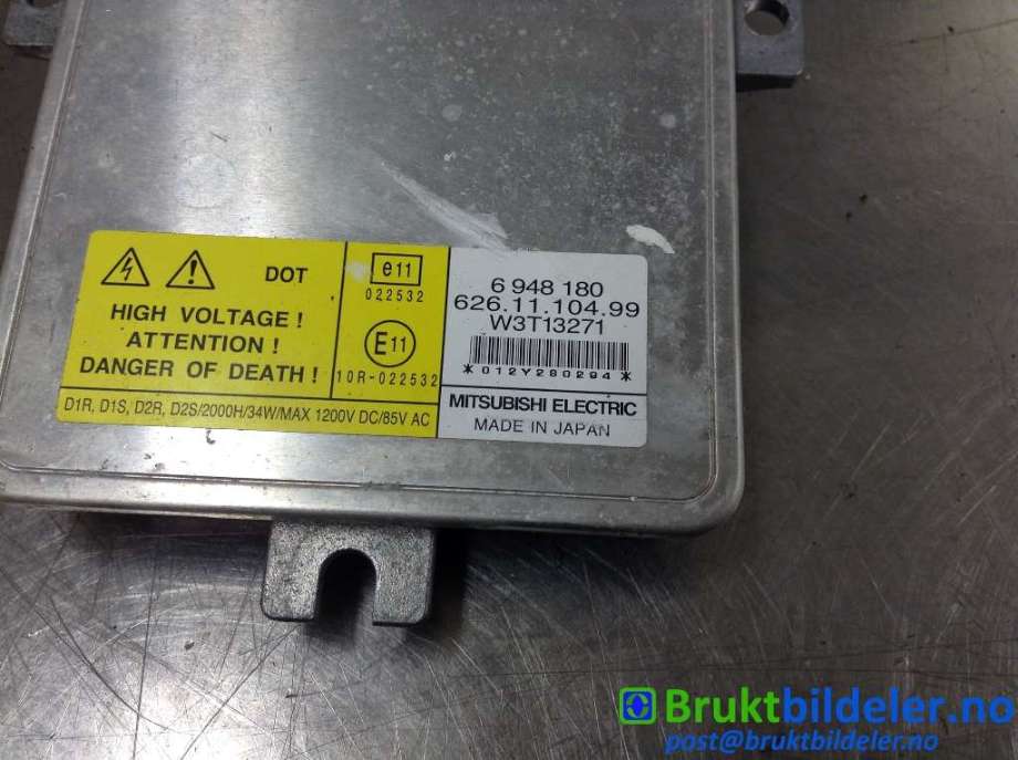 Styreenhet xenon/ballast til Volvo V70 2014-2016 (Type III, Fase 2) (VOLVO||W3T13271)