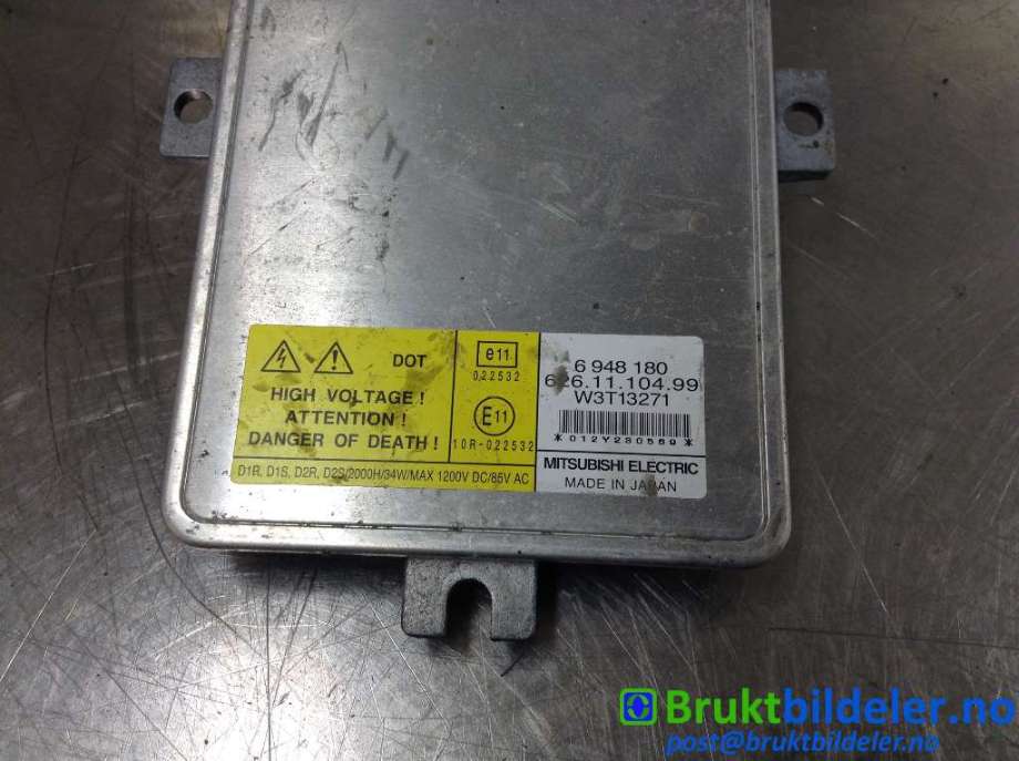 Styreenhet xenon/ballast til Volvo V70 2014-2016 (Type III, Fase 2) (VOLVO||W3T13271)