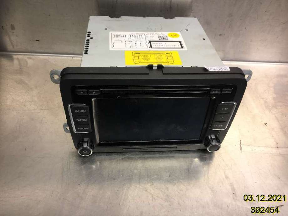Bilstereo til VW Polo, 2009-2014 (Type V, Fase 1)  (VOLKSWAGEN|3C8 035 195)