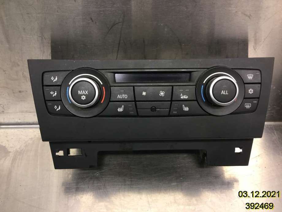 Varmeapparat betjening til BMW X1, 2009-2015 (E84) (E84) (BMW|64 11 9 250 393)