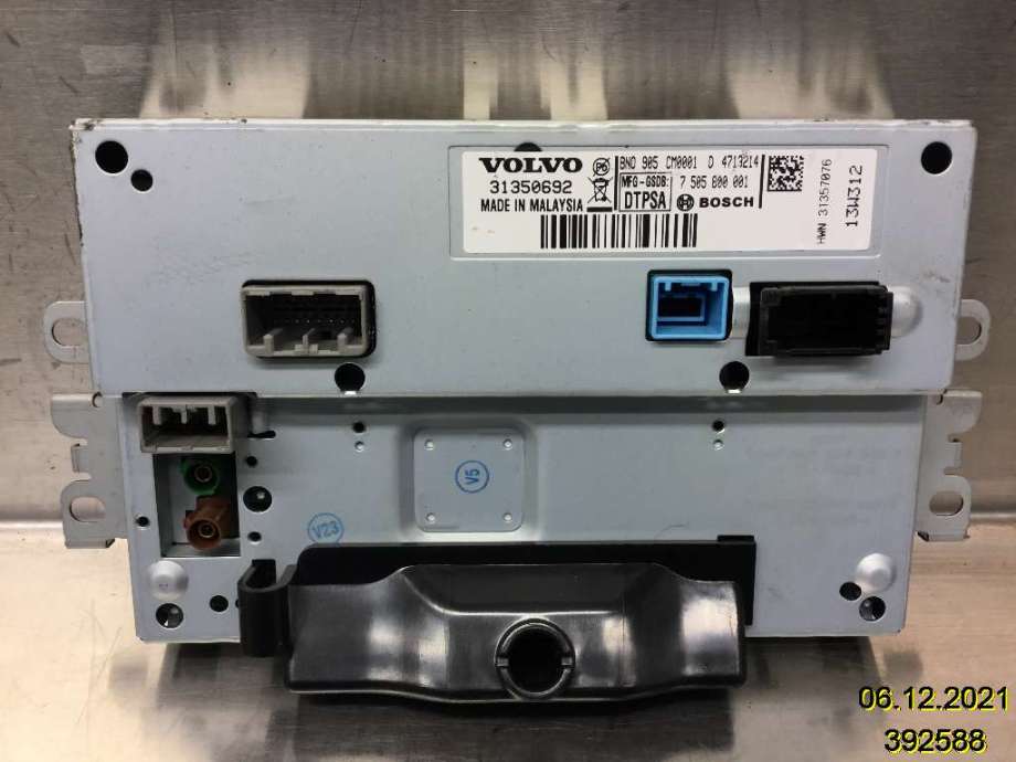 Instrument kjørecomputer til Volvo V70 2014-2016 (Type III, Fase 2) (VOLVO|31350692|7 505 800 001|)
