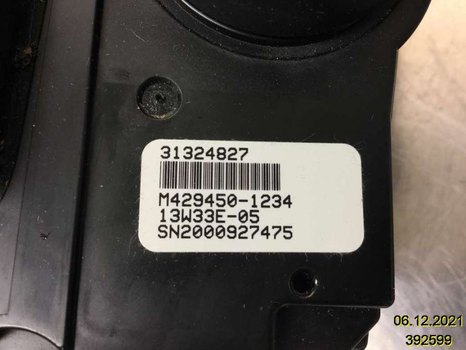 Varmeapparat betjening til Volvo V70 2014-2016 (Type III, Fase 2) (VOLVO|31324827|)