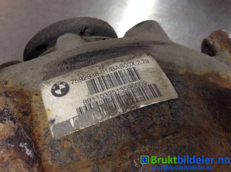 Kardang klokke bak til BMW X1 2009-2015 (E84) (E84) (BMW|7 592 938-01|BAB00X|)