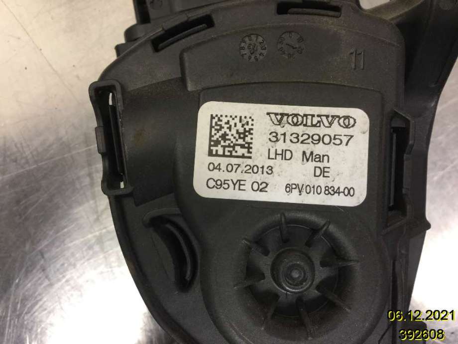 Pedal gass til Volvo V70 2014-2016 (Type III, Fase 2)  (VOLVO|31329057|6PV01083400|)