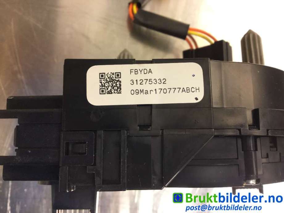 Airbag slepering til Volvo V70 2007-2013 (Type III, Fase 1)  (VOLVO|31275332|ANJ761003A|)