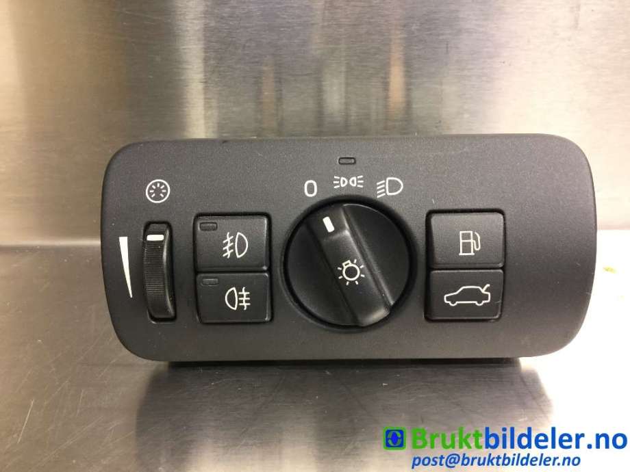 Bryter lys til Volvo V70, 2007-2013 (Type III, Fase 1)  (VOLVO|30739414)