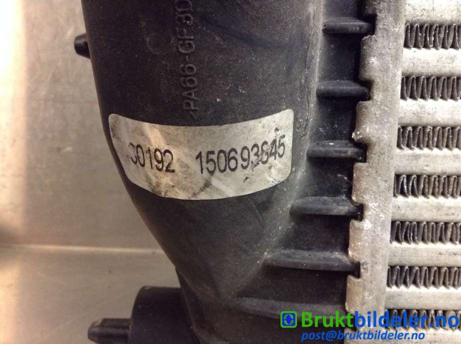 Intercooler til Citroën Jumpy 2007-2016 (Type II) (CITROEN||150693845)