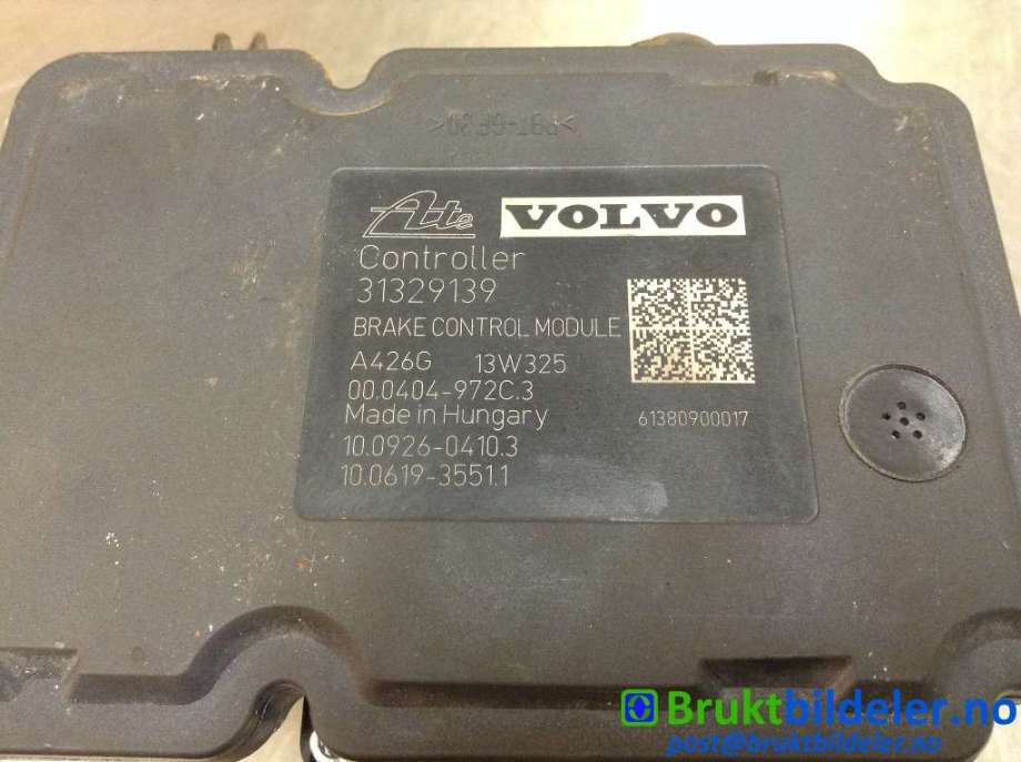 ABS sentral til Volvo V70 2014-2016 (Type III, Fase 2)  (VOLVO|P31329139|10.0212-0532.4|10.0926-0410.3)