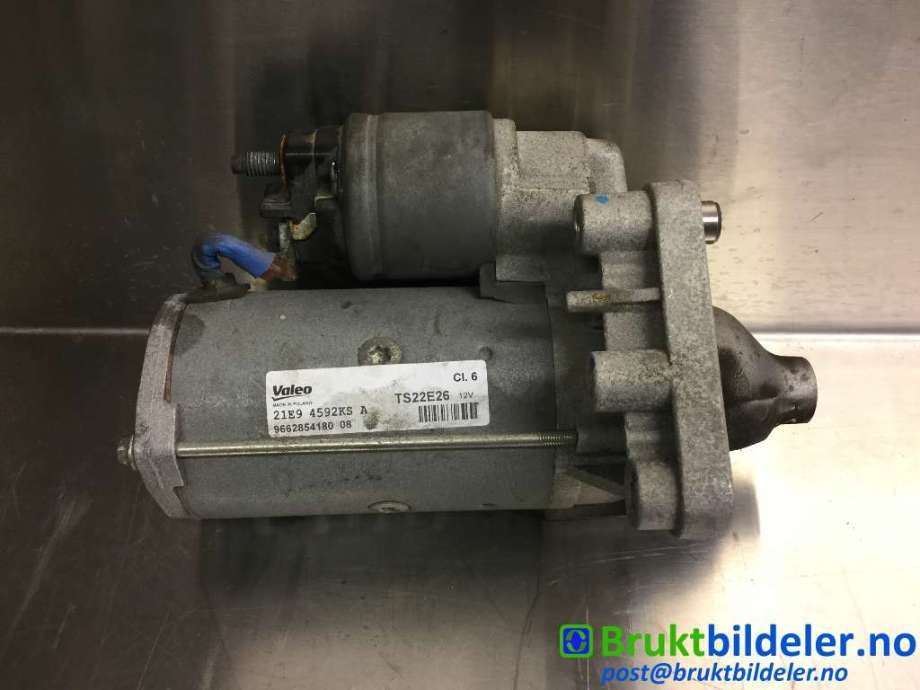 Starter diesel til Peugeot Partner, 2019-->> (Type III)  (PEUGEOT|96 628 541 80)