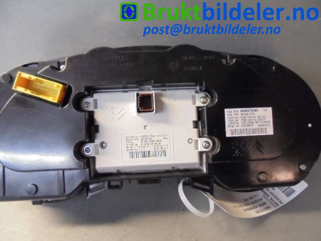 Instrumentpanel til Peugeot 5008 2010-2017 (Type I)  (PEUGEOT|9666276380|)