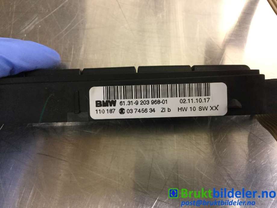 Bryter Antispinn til BMW X1 2009-2015 (E84) (E84) (BMW|61 31 9 203 968 01|03 7456 34|)