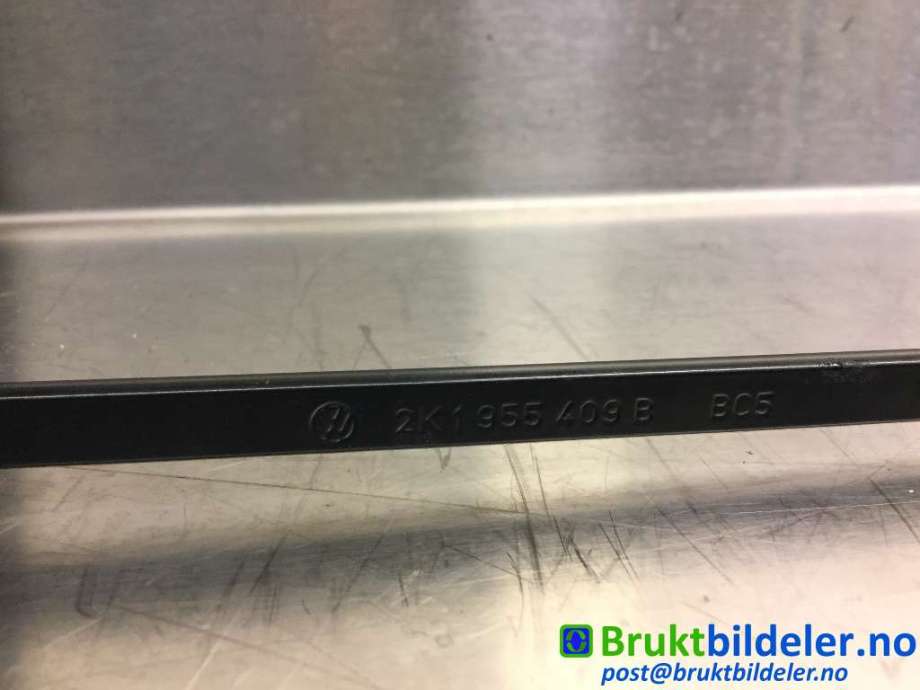 Viskerarmer frontrute til VW Caddy 2010-2015 (Type III, Fase 2) (VOLKSWAGEN|2K1 955 409 B|)
