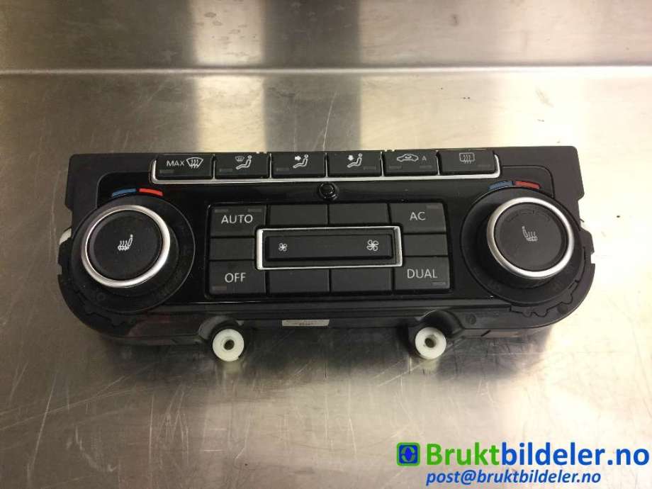 Varmeapparat betjening til VW Golf, Plus/Cross, 2009-2013 (Fase 2)  (VOLKSWAGEN|5K0 907 044 EA)