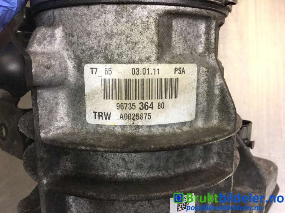 Servo pumpe elektrisk til Citroën Berlingo 2008-2015 (Type II, Fase 1)  (CITROEN|96 735 364 80|A0025875|)