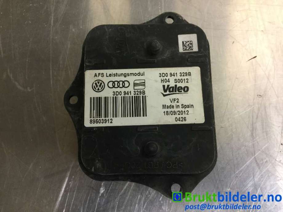 Styreenhet xenon/ballast til VW Passat 2011-2015 (B7) (B7) (VOLKSWAGEN|3D0 941 329 B|89503912|)