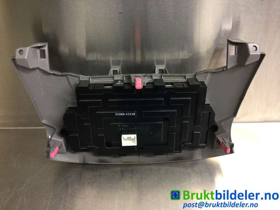 Varmeapparat betjening til Toyota RAV4 2006-2009 (Type III, Fase 1)  (TOYOTA|55900-42240|455944-2060|)