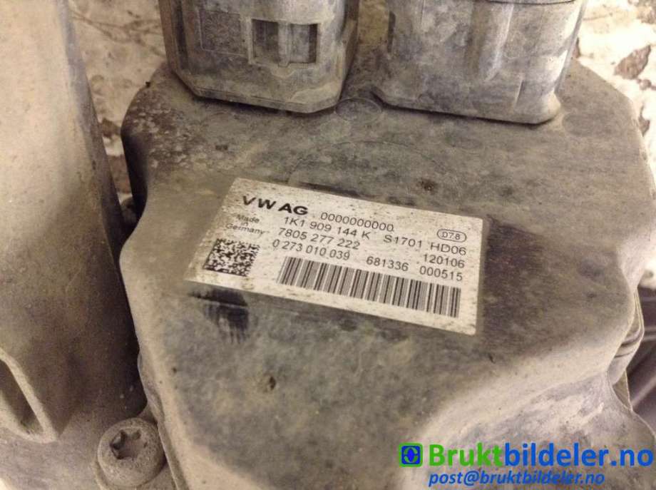 Tannstang elektrisk til Audi A3 2003-2008 (Type II, Fase 1)  (AUDI|1K1 423 051 CC|7850 277 222|1K1 909 144 K)
