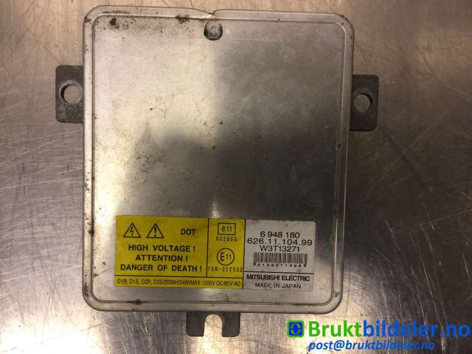 Styreenhet xenon/ballast til Volvo V70 2007-2013 (Type III, Fase 1)  (VOLVO|6948180|626.11.104.99|W3T13271)