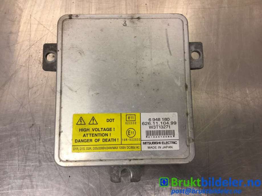 Styreenhet xenon/ballast til Volvo V70 2007-2013 (Type III, Fase 1)  (VOLVO|6948180|626.11.104.99|W3T13271)