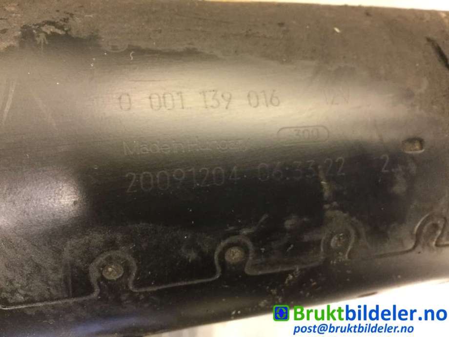 Starter diesel til BMW 3-Serie 2005-2011 (E90/E91/E92/E93) (E90/E91/E92/E93) (BMW||0 001 139 016)