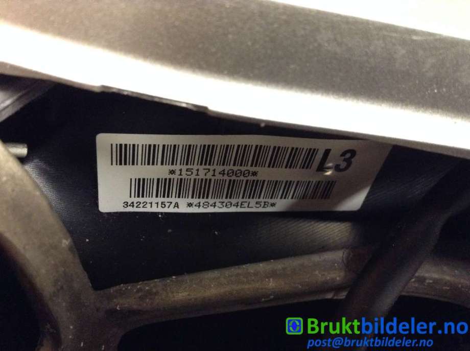 Ratt til Nissan Qashqai 2014-2021 (Type II) (NISSAN|151714000|34221157A|)