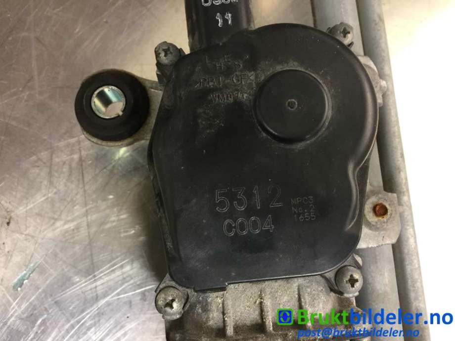 Viskermotor frontrute til Nissan Qashqai 2014-2021 (Type II)  (NISSAN||5312 C004)