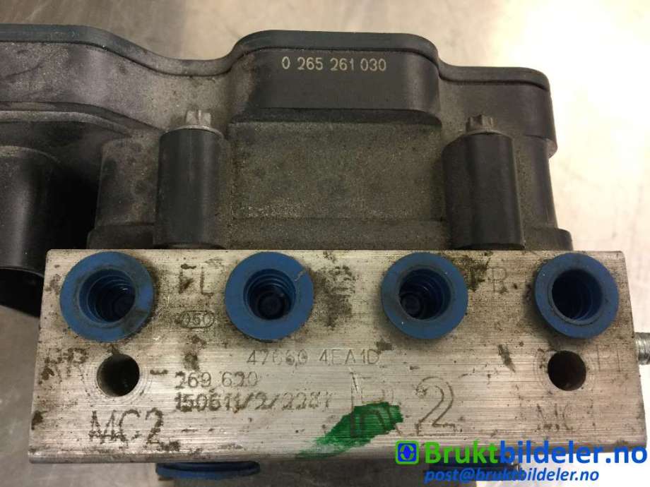 ABS sentral til Nissan Qashqai 2014-2021 (Type II) (NISSAN|47660 4EA1D|0 265 261 030|)