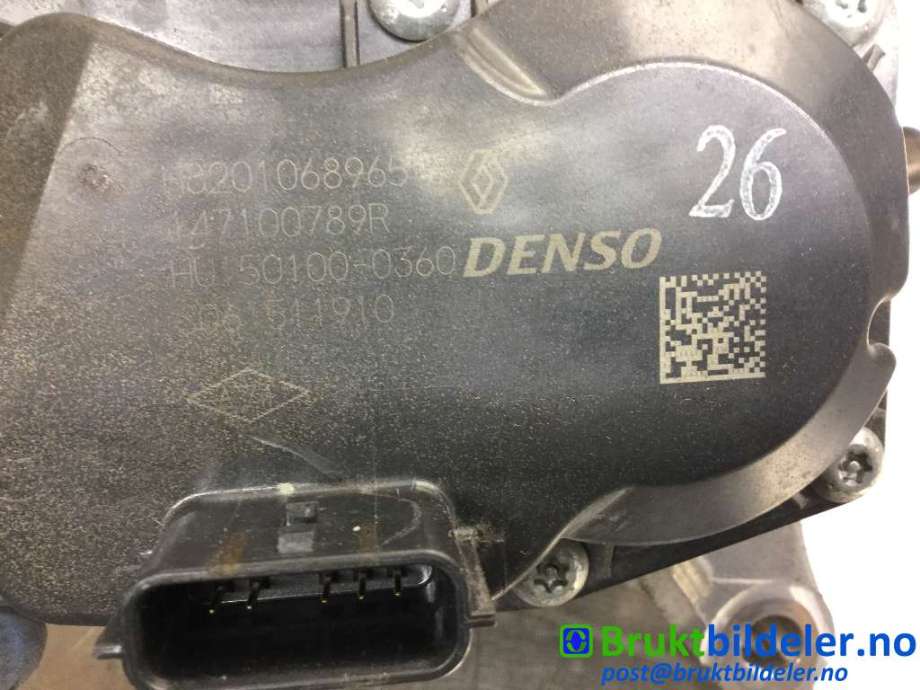 EGR-ventil til Nissan Qashqai 2014-2021 (Type II)  (NISSAN|H8201068965||147100789R)