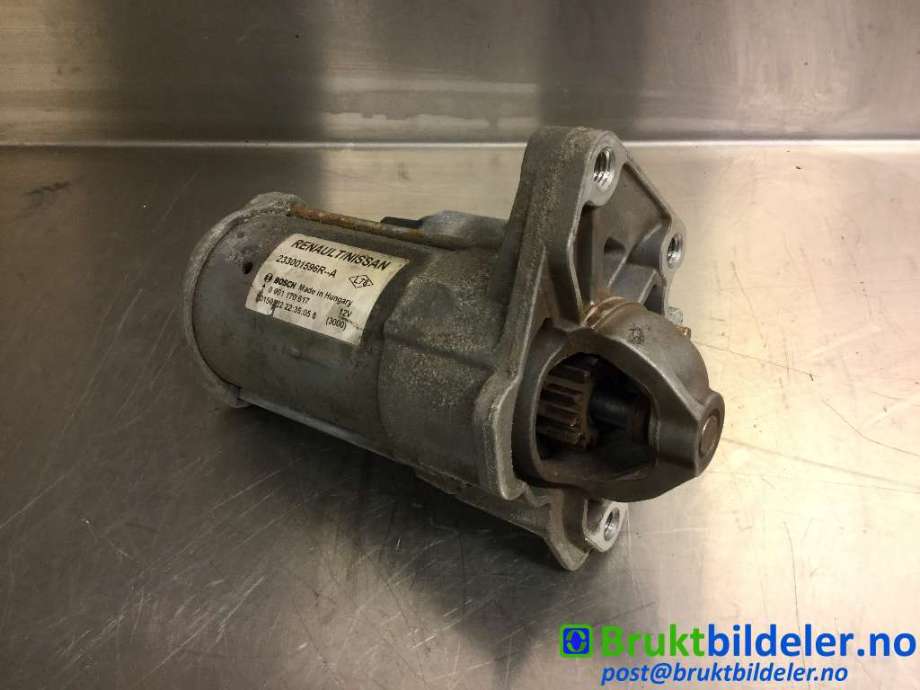 Starter diesel til Nissan Qashqai 2014-2021 (Type II)  (NISSAN|233001596R--A|0 001 170 617|)