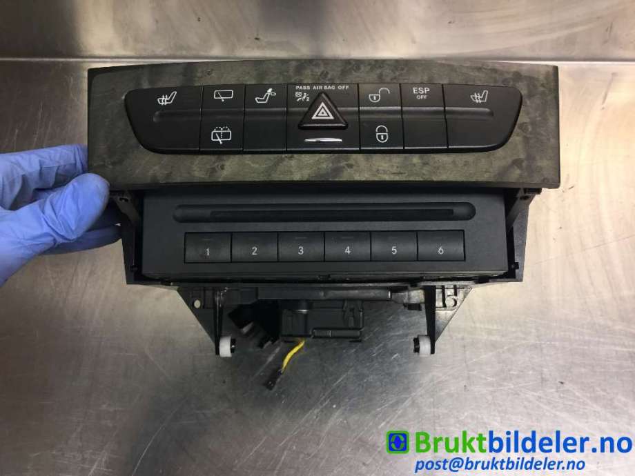 Bilstereo til Mercedes E-Klasse 2006-2009 (Fase 2) (W211) (W211) (MERCEDES|A211 680 05 52|)