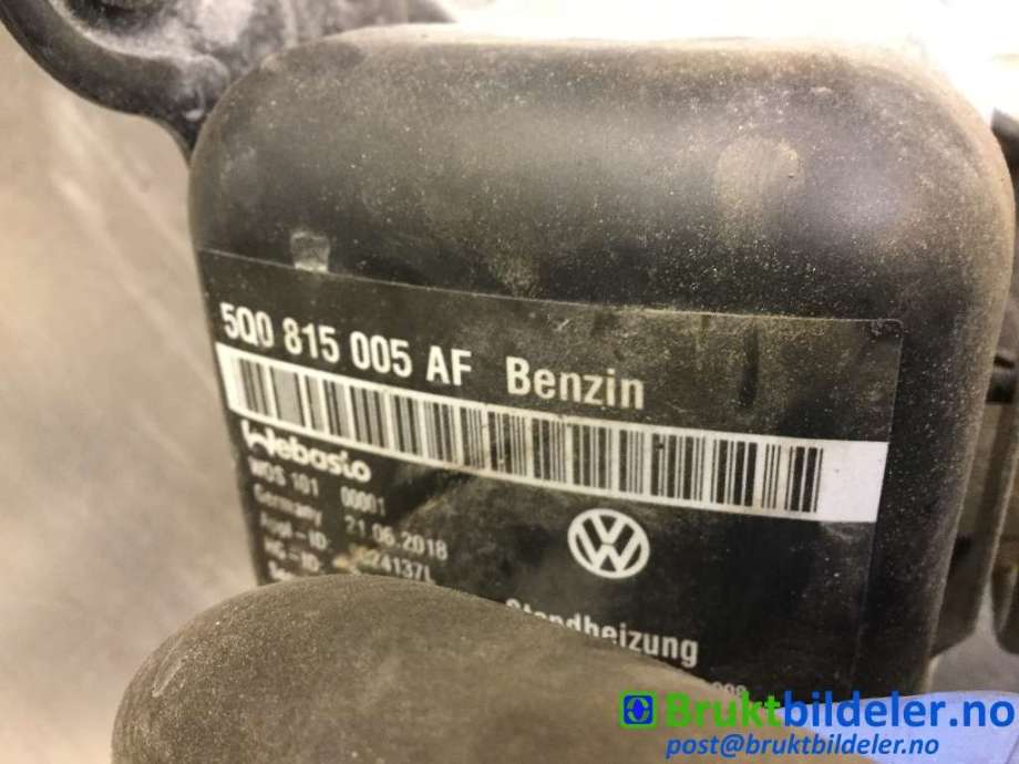 Bensinvarmer til Škoda Octavia 2017-2020 (Type III, Fase 2)  (SKODA|5Q0 815 005 AF|9024137L|)