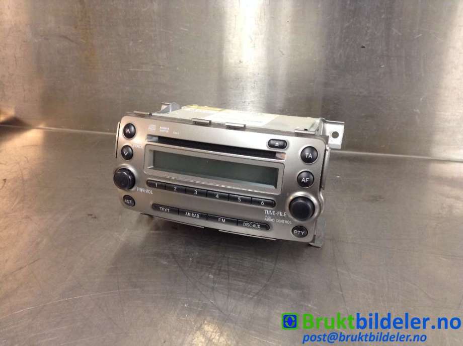 Bilstereo til Toyota Urban Cruiser, 2009-2014  (TOYOTA|86120-52C80)