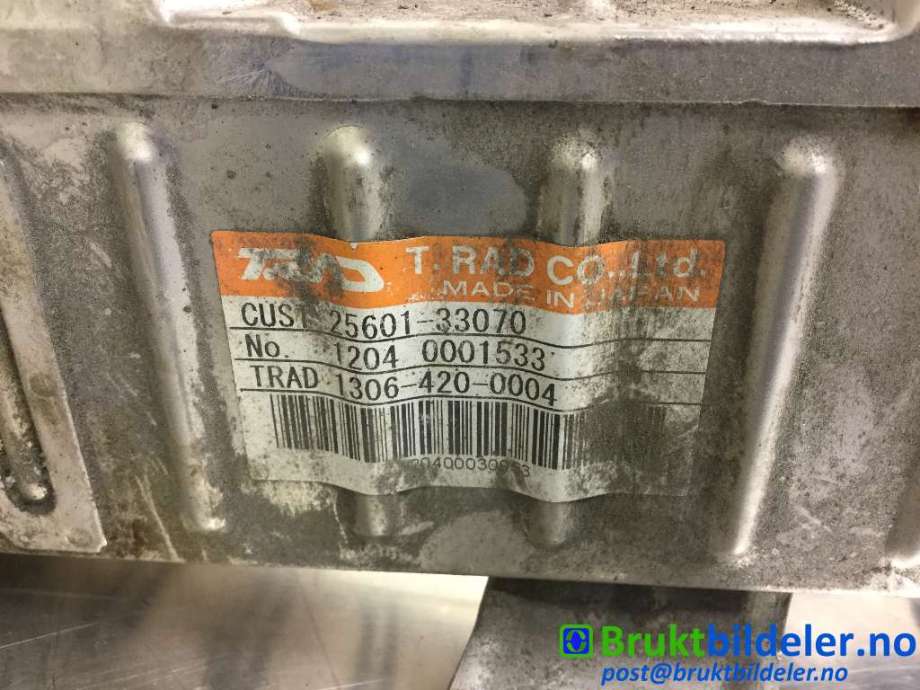 EGR-kjøler til Toyota Urban Cruiser 2009-2014 (TOYOTA|25601-33070|1204 0001533|)