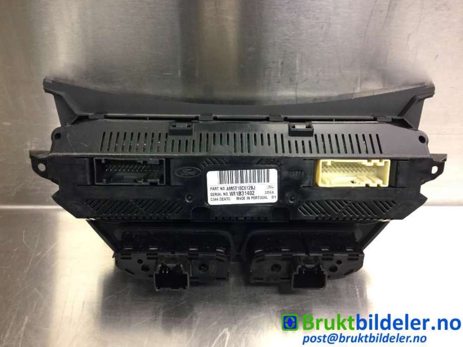 Varmeapparat betjening til Ford C-Max 2010-2015 (Type II, Fase 1) (FORD|AM5T-18C612-BJ|)