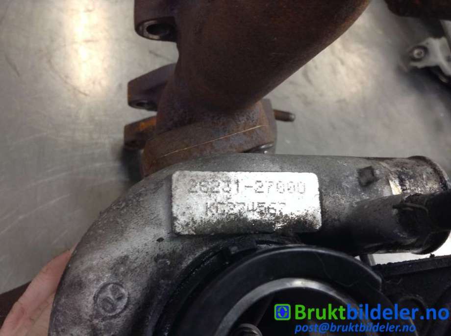 Turbo til Hyundai Tucson 2003-2009  (HYUNDAI|28231-27000|KG274567|)