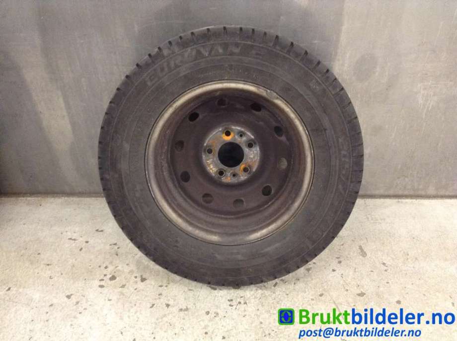Hjulsett stål sommer til Peugeot Boxer 2002-2006 (Type II)  (PEUGEOT|GENERAL|6JX16 ET68 5X118|)