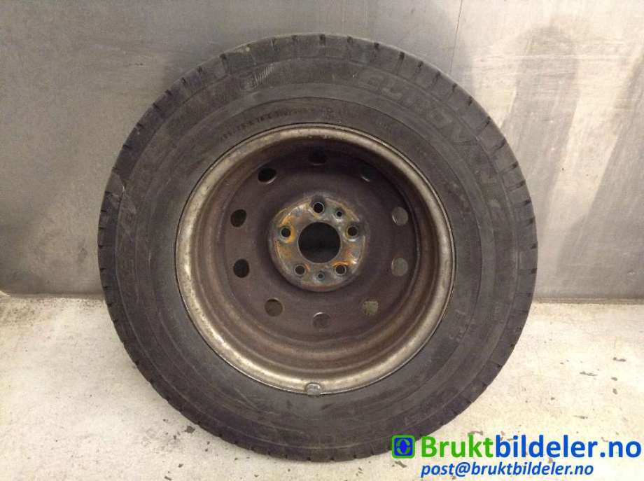 Hjulsett stål sommer til Peugeot Boxer 2002-2006 (Type II)  (PEUGEOT|GENERAL|6JX16 ET68 5X118|)