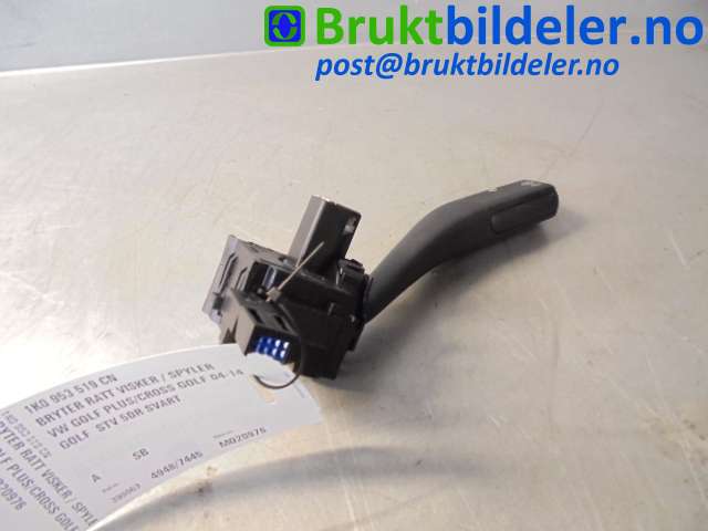 Bryter visker til VW Golf, Plus/Cross 2005-2009 (Fase 1)  (VOLKSWAGEN|1K0 953 519 CN|)